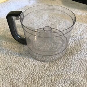 Black & Decker FP2400 Food Processor Replacement 10 Cup Work Bowl Clear Black